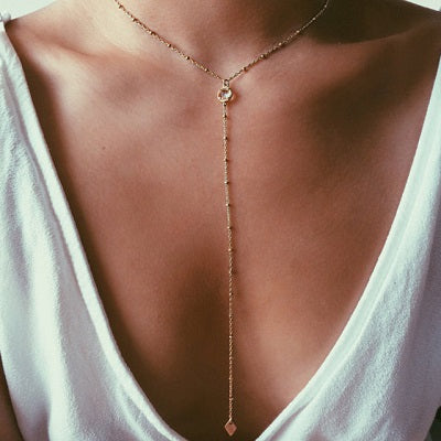 Lariat, Y Drop &amp; Layered