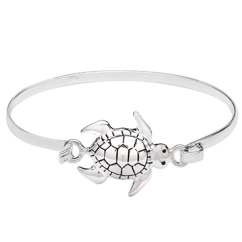 Turtle Bracelet Hook Bangle Sea Turtle Shell Jewelry