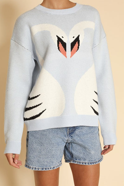 Swan Knit Sweater